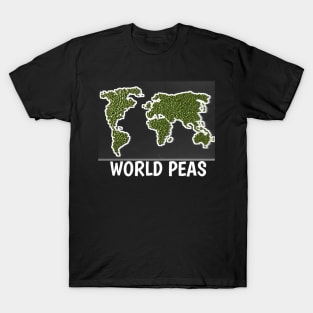 funny world peas world of peace T-Shirt